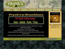 Tablet Screenshot of franksatbrambleton.com